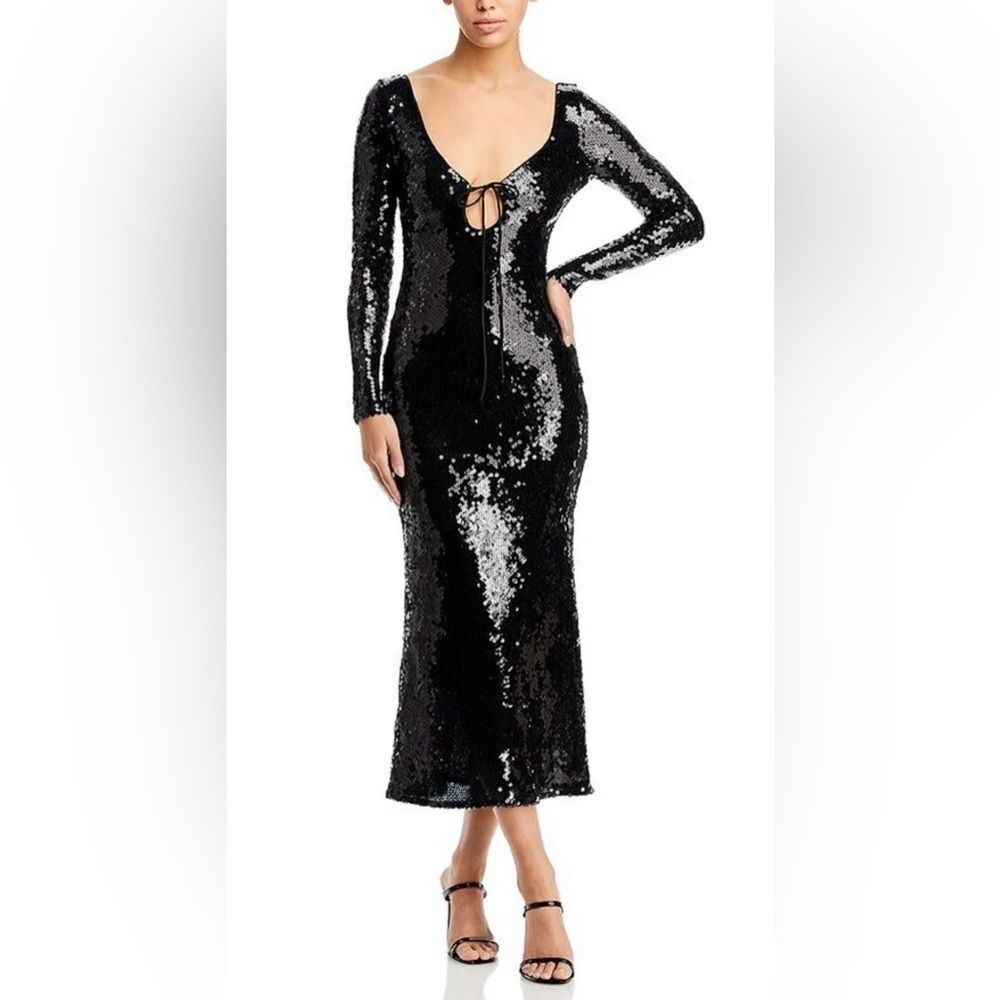 BARDOT Verona Sequin Maxi Dress